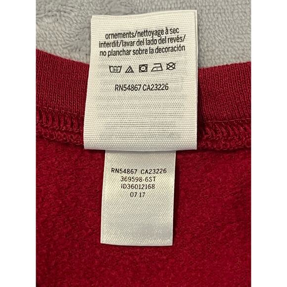 Victoria's Secret Pink Iowa State Cyclones Side Zipper Mascot Jersey Sz S - Picture 6 of 7